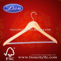LEC-W5012 Classic Boutique Style Jacket Wooden Cloth Hanger
